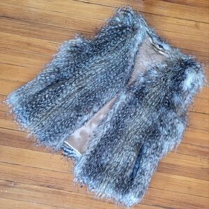 Express Faux Fur Vest
